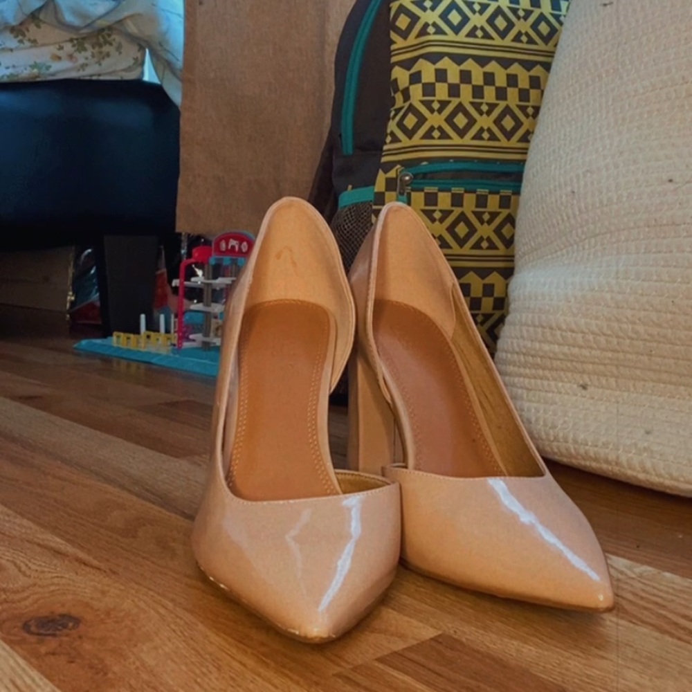 Blush Block Heels New Without Tags - image 5